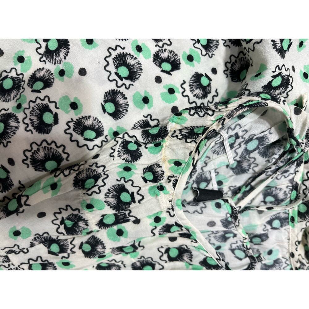 RIXO Herbie‎ Green Floral Print Long Maxi Tent Dress Sz 8 - Picture 11 of 15